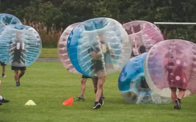 Funny bubble soccer videos on youtube
